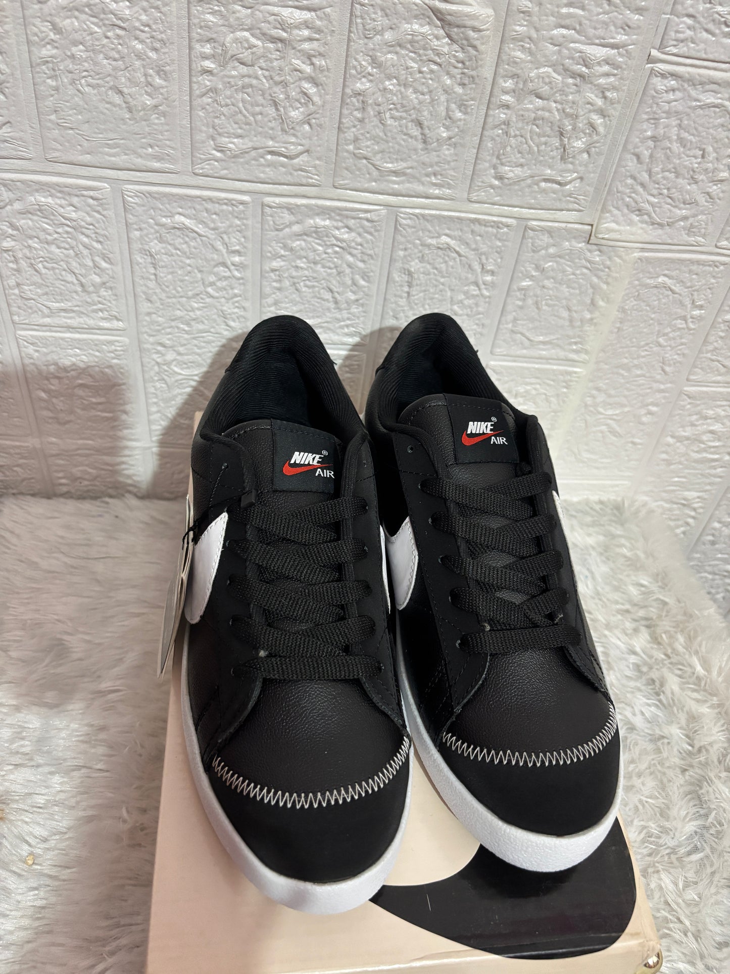 Nike Court Legacy 'Black & White' —