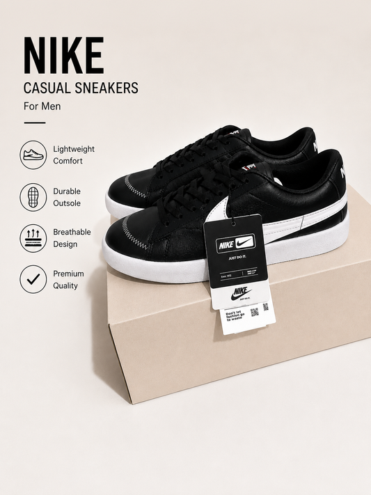 Nike Court Legacy 'Black & White' —