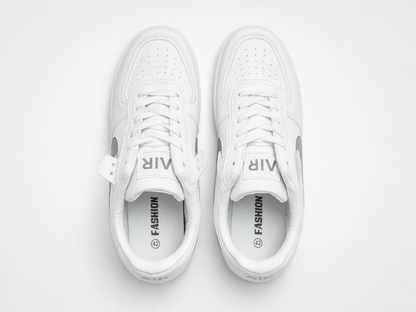 Nike Air Force 1 'Wolf Grey Swoosh' —