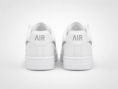 Nike Air Force 1 'Wolf Grey Swoosh' —