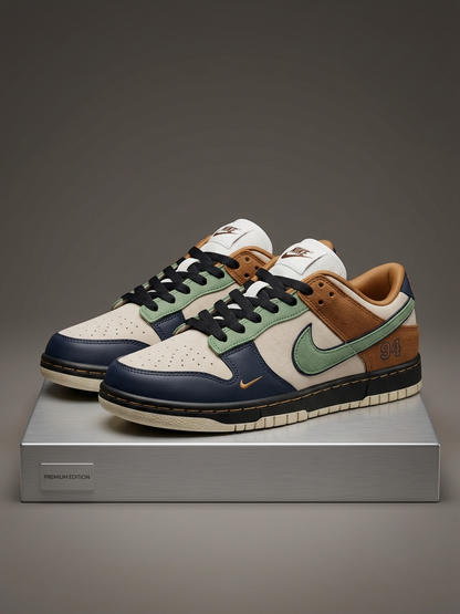 Nike Dunk Low 'Adventure 94' — Premium Multi-Color Earth Tone