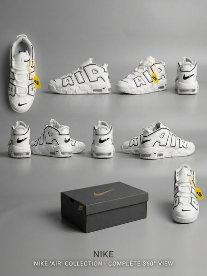 Nike Air More Uptempo 'White & Black' Edition