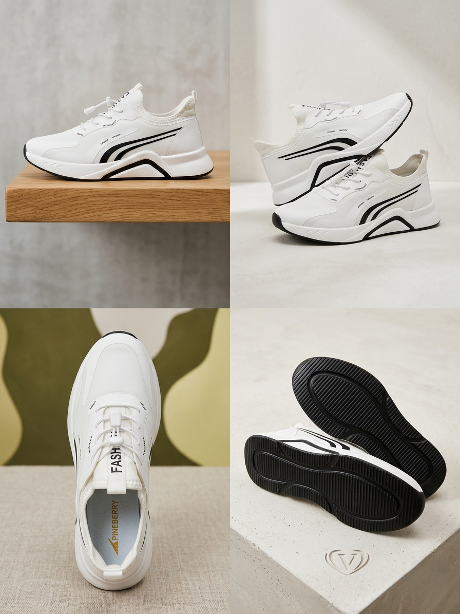 Pineberry FlexRun Slip-On Sneakers